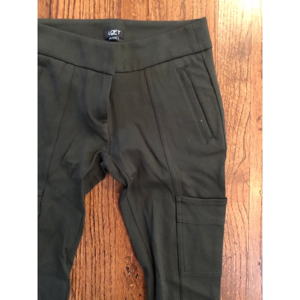 Loft Green Cargo Legging - image 6
